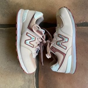 Blush New Balance Sneakers
